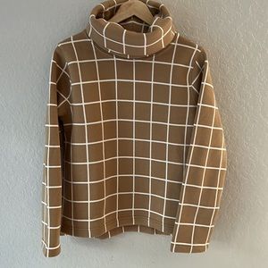 Brand New J Crew Plaid Sweater Size Large